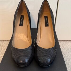 Ann Taylor Elegant Black Heels